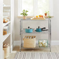 3 tier wire shelf