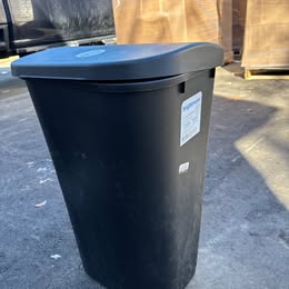 11gal lift top waste basket by brightroom