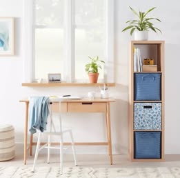 13" 4 Cube Vertical Walnut - Brightroom $35