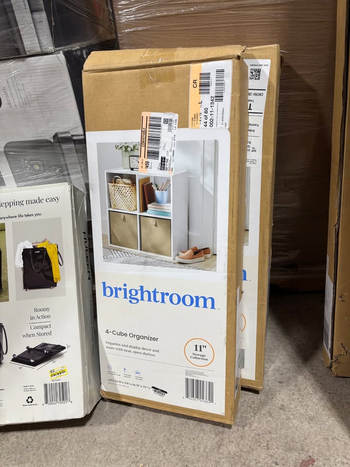 11" 4-Cube Book Shelf  - Brightroom