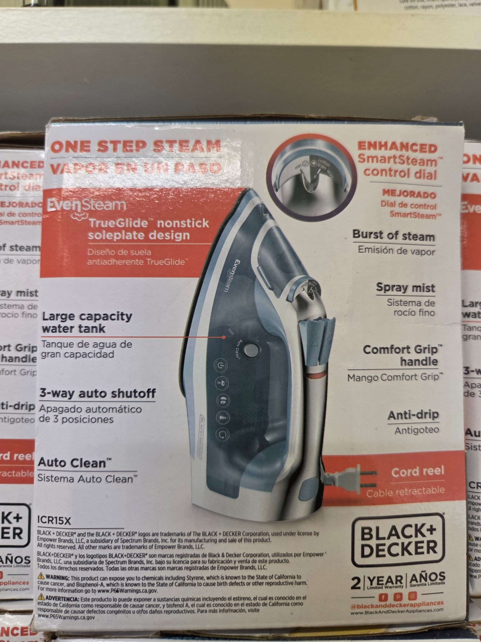black and decker iron