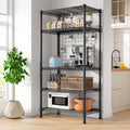 5 tier wire shelf black