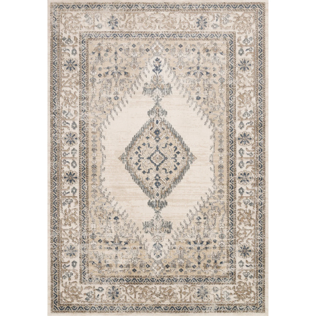 accent rug, oatmeal/ivory
